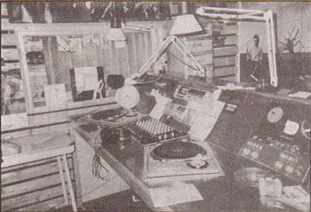 Reportage in Free Radio Magazine november 1985